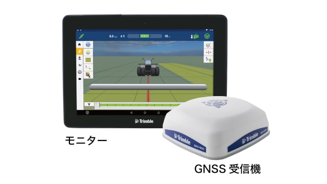 モニター・GNSS受信機写真