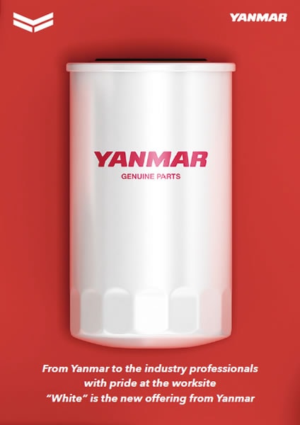 “White” is the new offering,Yanmar White Genuine Filter