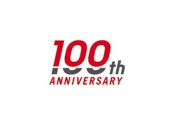 100th anniversary logo