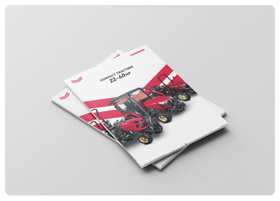 Yanmar tractor lineup brochure