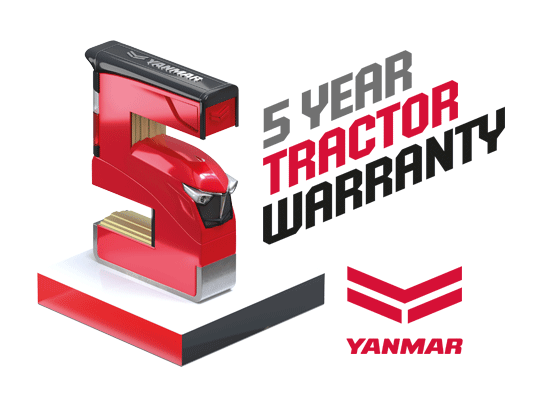 Yanmar 5-Jahres-Garantie für Traktoren