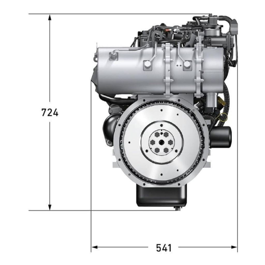 Yanmar 3TNV88C - 27.5 kW Water-cooled Diesel Engine