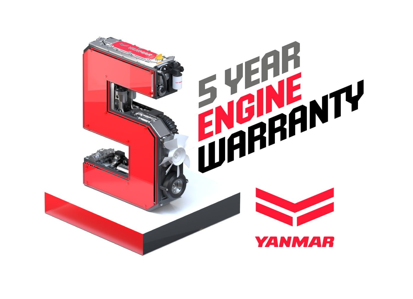 Industryleading fiveyear engine warranty from Yanmar Yanmar Europe