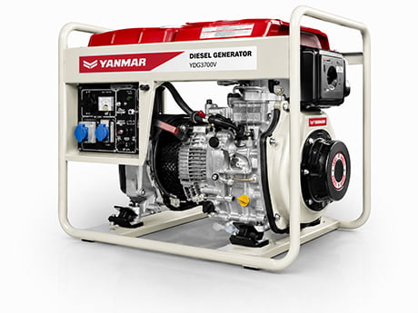 Yanmar portable diesel generator and pump power products