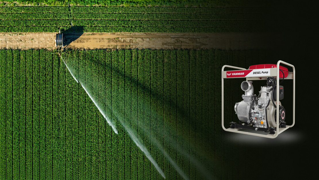 Yanmar YDP series portable diesel water pump