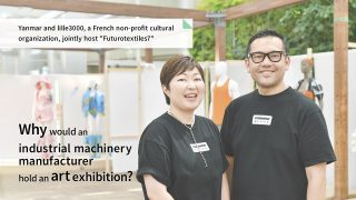Threads of the Future: Yanmar and French cultural institution lille3000 co-host the innovative art exhibition “Futurotextiles 7”