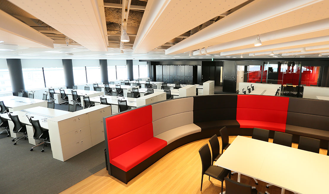 The desks