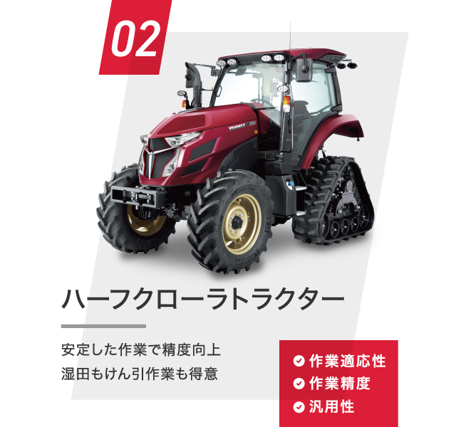 トラクター｜製品・サービス｜農業｜ヤンマー