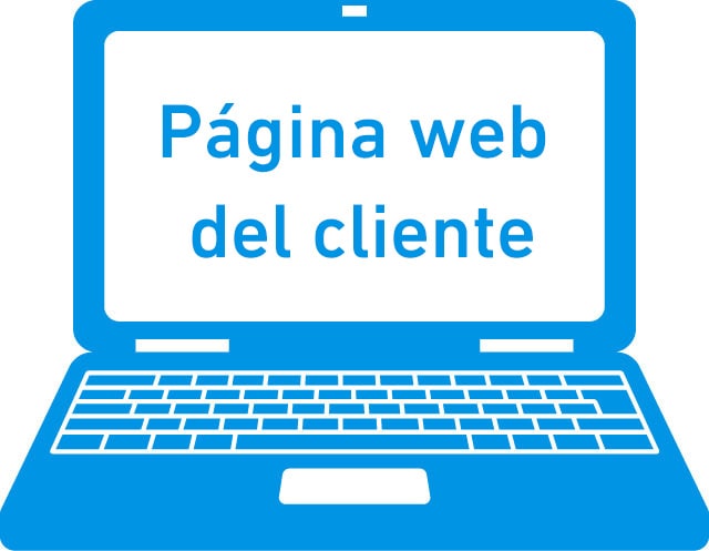 Customer Web page