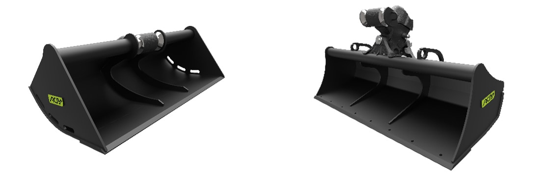 Ditch cleaning bucket