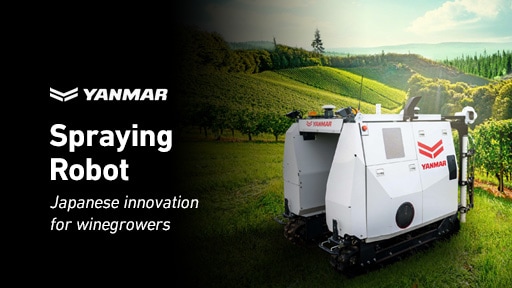 Spraying Robot: Japanese innovation for winegrowers