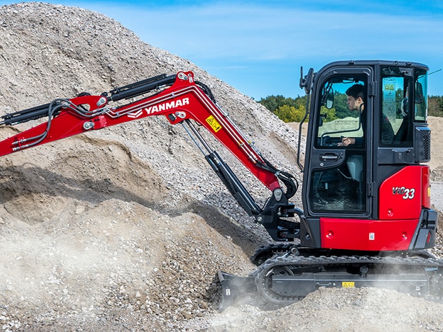 Crawler excavators｜Attachments｜Compact Equipment｜YANMAR