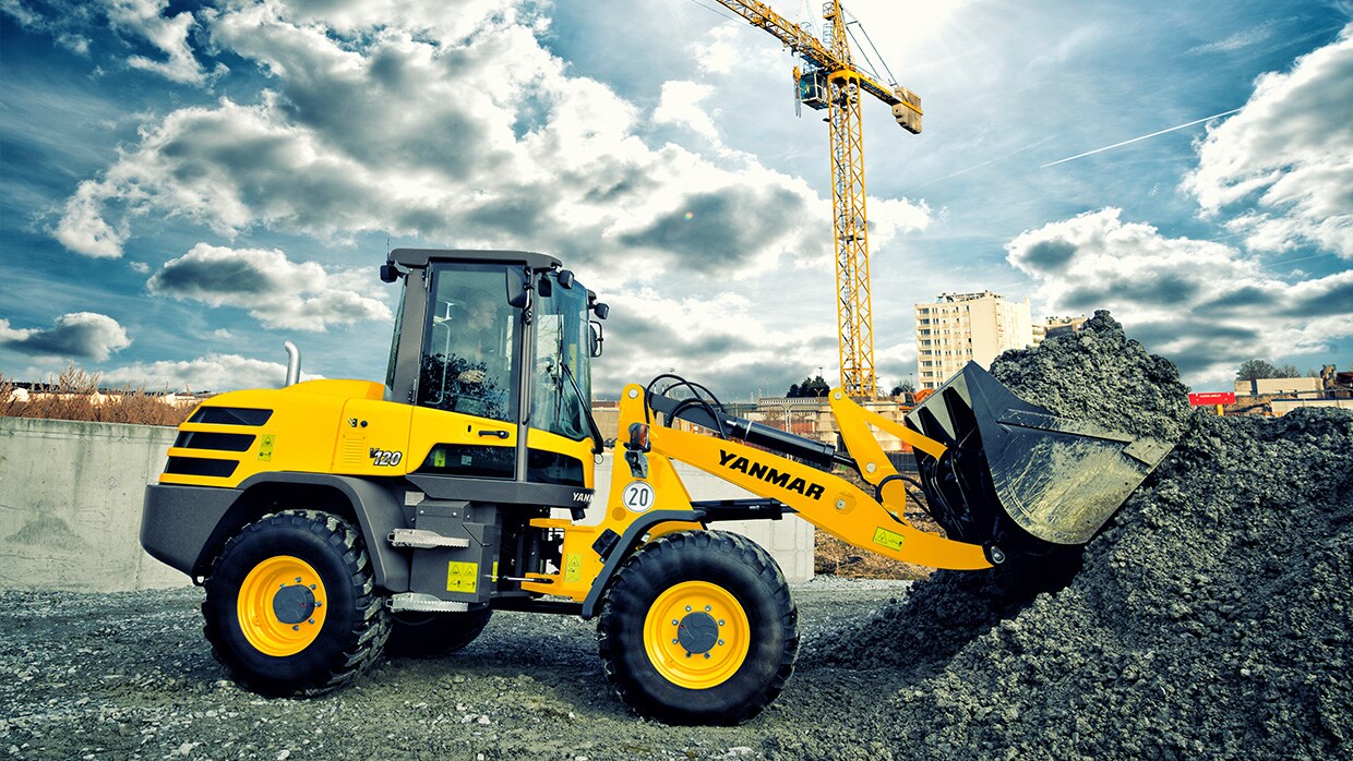 Chargeuse Sur Pneus Radiocommandée 1:18 - Télécommande 2,4GHz - Pelle Métal Pivotante - Éclairage LED