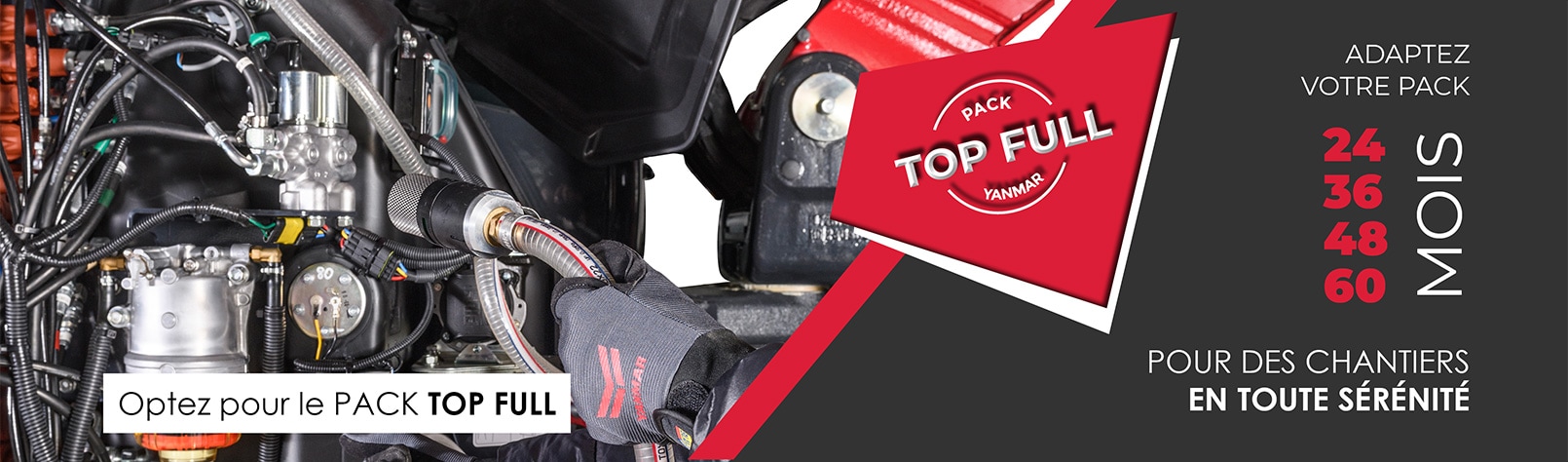 Optez pour le PACK TOP FULL POUR DES CHANTIERS EN TOUTE SÉRÉNITÉ