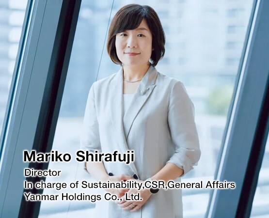 Mariko Shirafuji CSR Yanmar Holdings Co., Ltd.