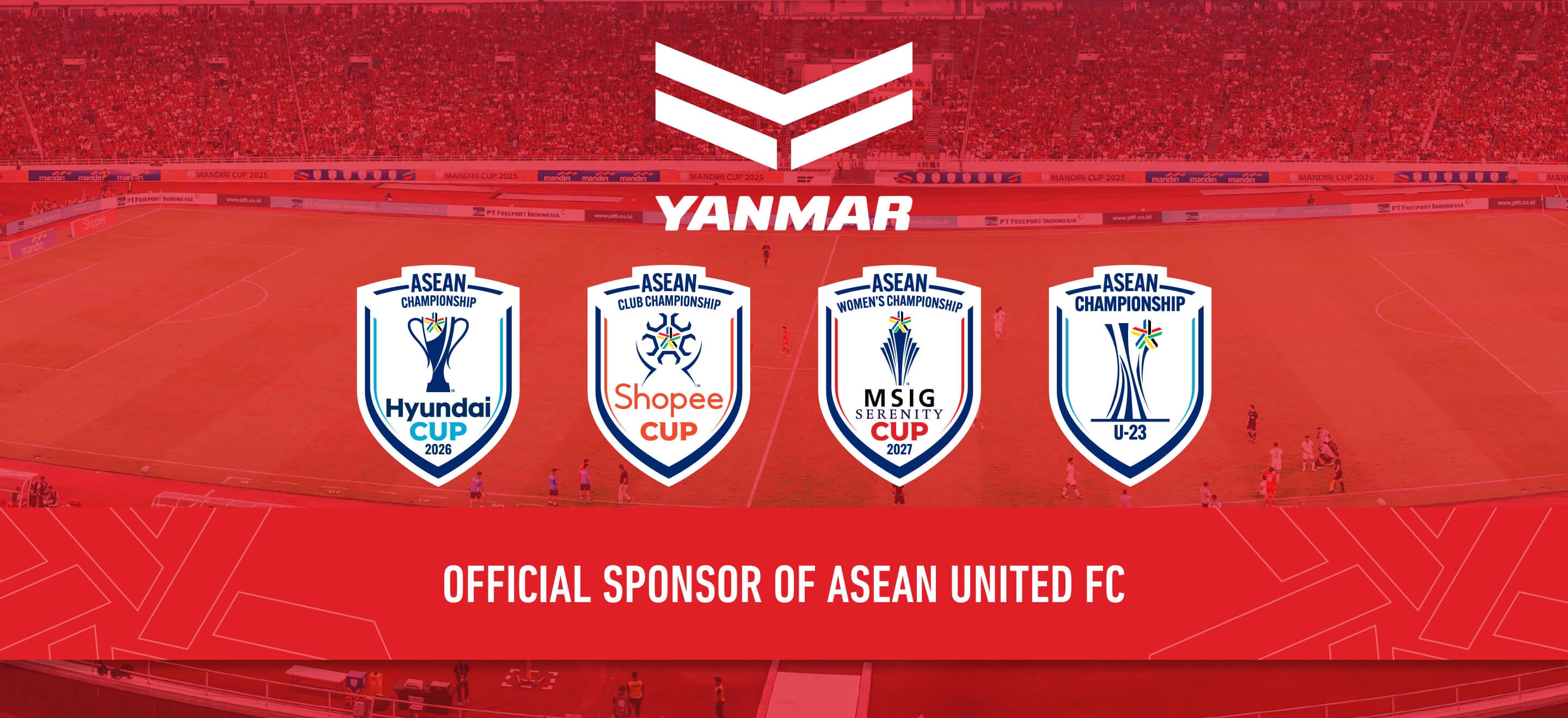 OFFICIAL SPONSOR OF ASEAN UNITED FC