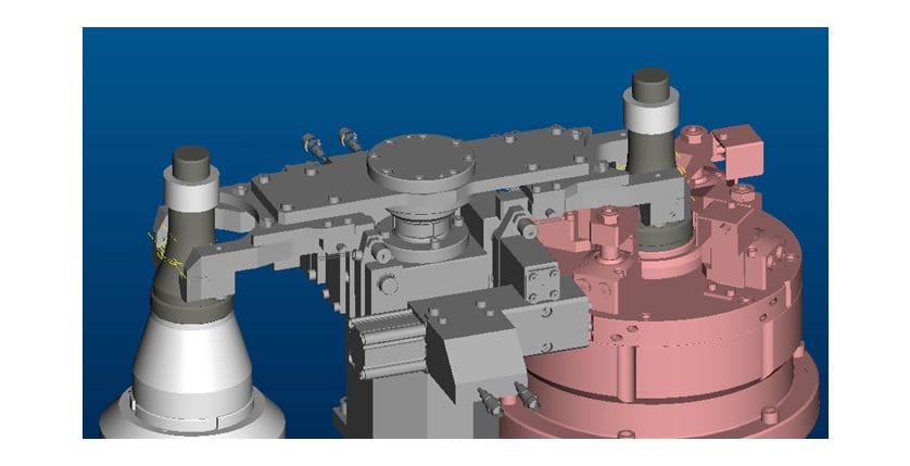 Exchanger on Dual-shaft Model