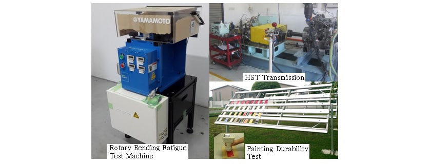 Durability and reliability testing facilities in YKRC