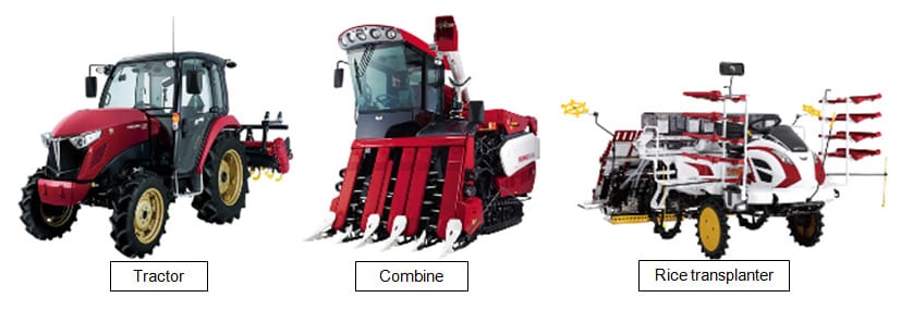 Fig. 1 Examples of Agricultural Machines that Install HSTs