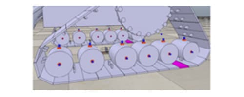 Fig. 6 Model of Track