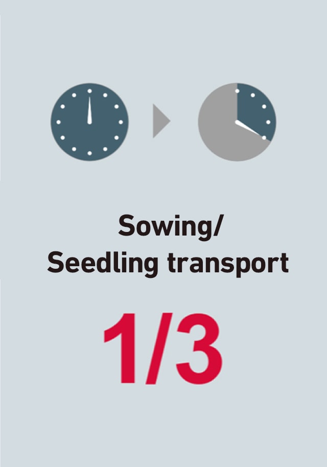 Sowing / Seedling transport 1/3