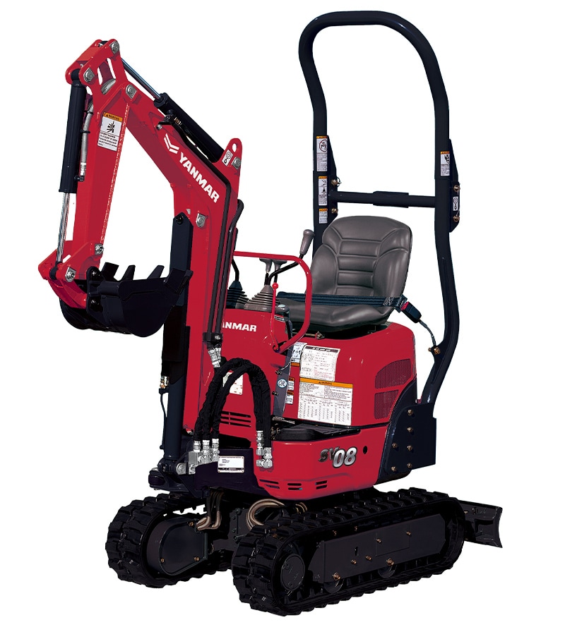 SV08｜Excavators｜Compact Equipment｜YANMAR