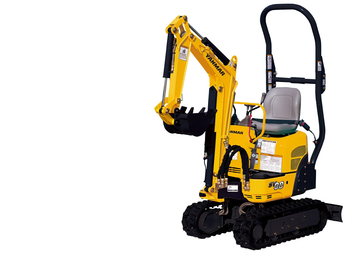 SV08｜Excavators｜Construction｜YANMAR