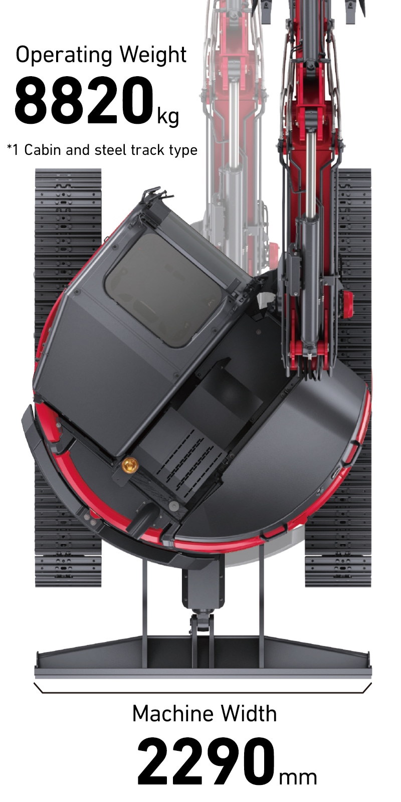 Operation Weight: 8820kg