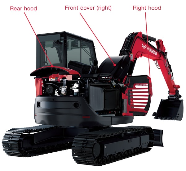 Maintenance｜ViO80｜Excavators｜Compact Equipment｜YANMAR