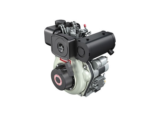 4 Stroke Vertical Diesel Engine 196cc Air-cooled Diesel Engine Hand Recoil Start Single Cylinder Engine for Forage Management Machinery Irrigation and Drainage Machinery Small Transport Vehicles 