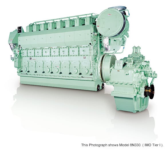 6n330w Propulsion Engines Medium Speed Product Concept Marine Commercial Yanmar