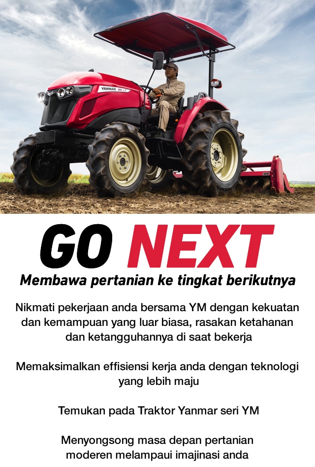 YM351A, YM357A｜Traktor｜Produk｜Pertanian｜YANMAR Indonesia