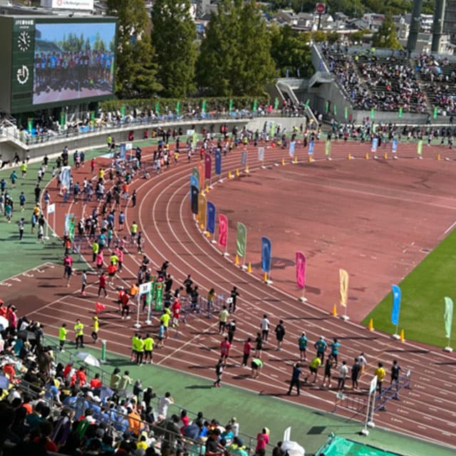 スポーツイベントの様子