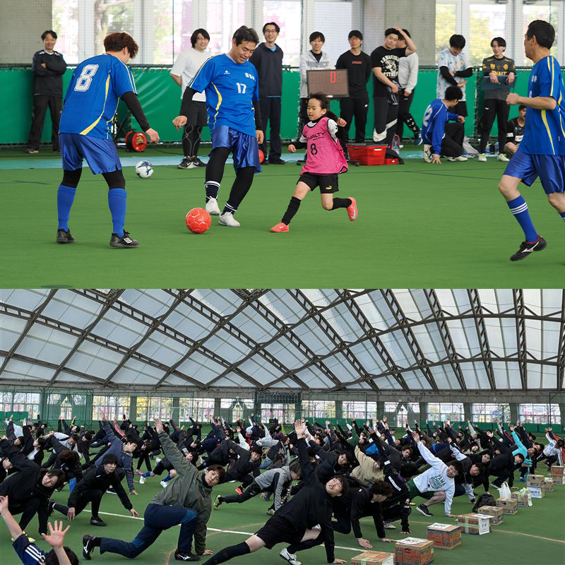 フットサル大会の様子
