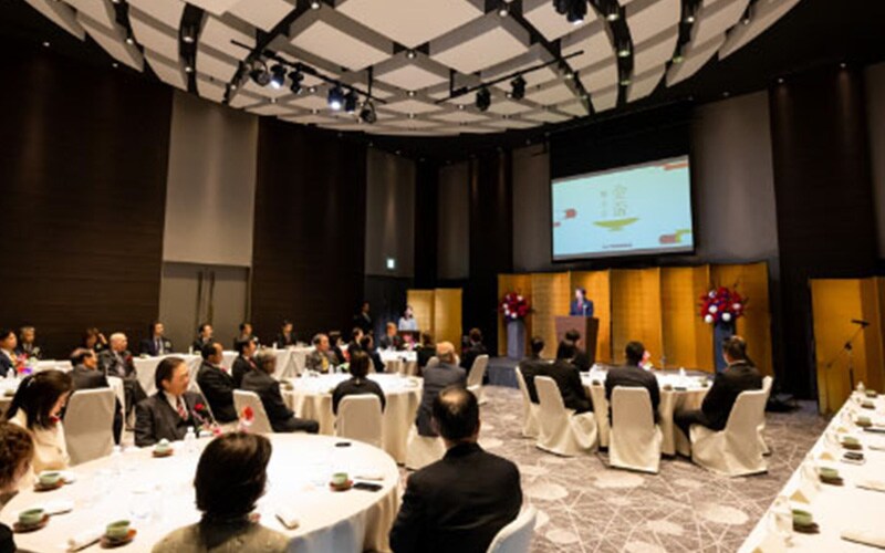 会社行事中の様子