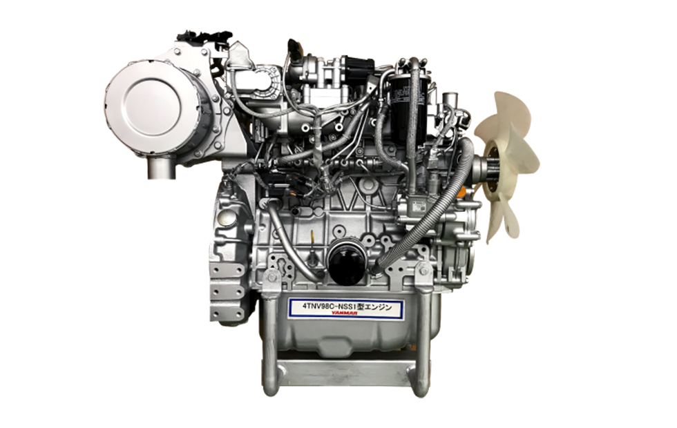 立形水冷ディーゼルエンジン4TNV98C-NSS1