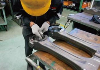 ロッドの面取り方法および工具の変更により作業時間を短縮