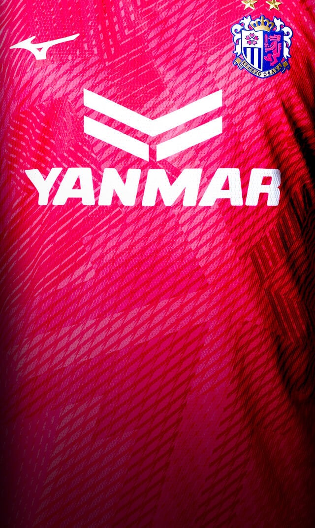 Cerezo OsakaMizuno YANMAR 赤シャツ Oサイズ 【公式通販】