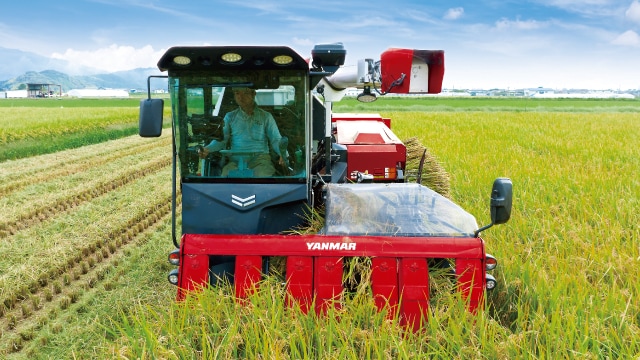 YH6135 7135 正面作業