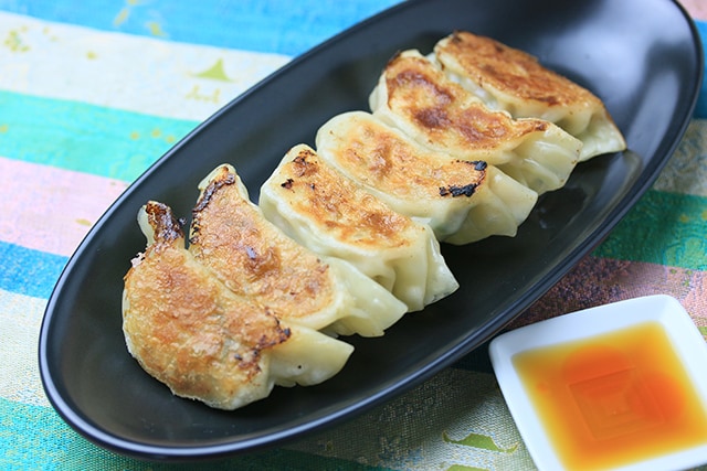 パリパリ焼きギョウザできあがり2