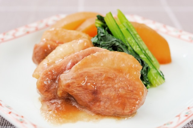 鴨とダイコンの煮物できあがり2