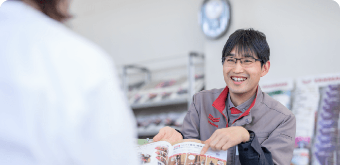 ご来店の3つのメリット