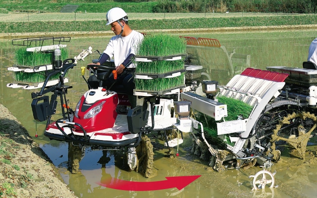 田植機｜新製品コーナー｜オンラインEXPO 2025 WINTER｜農業｜ヤンマー