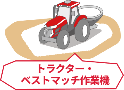 トラクター・ベストマッチ作業機