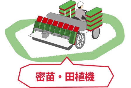 密苗・田植機