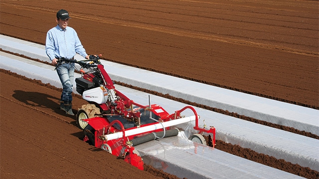 滋賀 ヤンマー 管理機 MK85F 畝立 成形機 平畝 平高畝 整形機 整形板