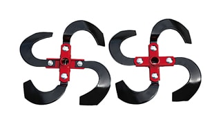 YK300RK/450RK うねの溝幅