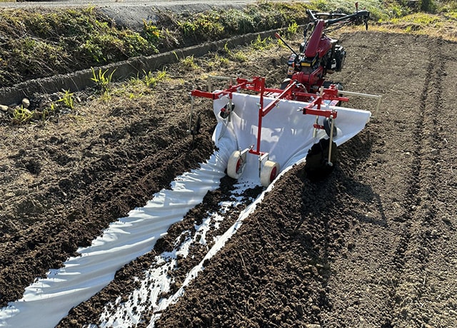 YK650MK/750MK 防根透水シート埋設