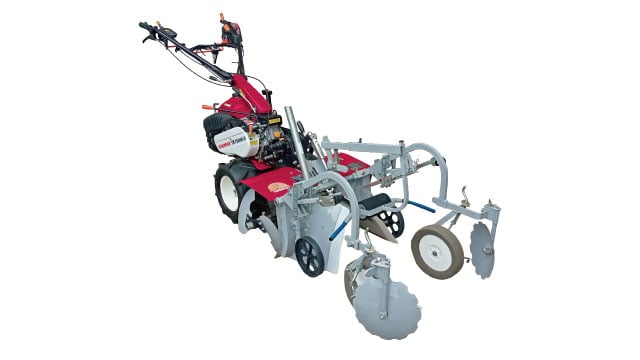 YK650MK/750MK　小うね整形同時マルチ　ロータリー一体型整形機　セット状態