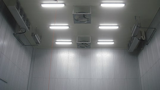 パネル式予冷設備写真